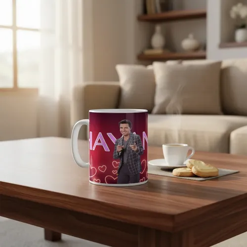 Taza Chayanne - Para Fans De La Música Latina Blanco