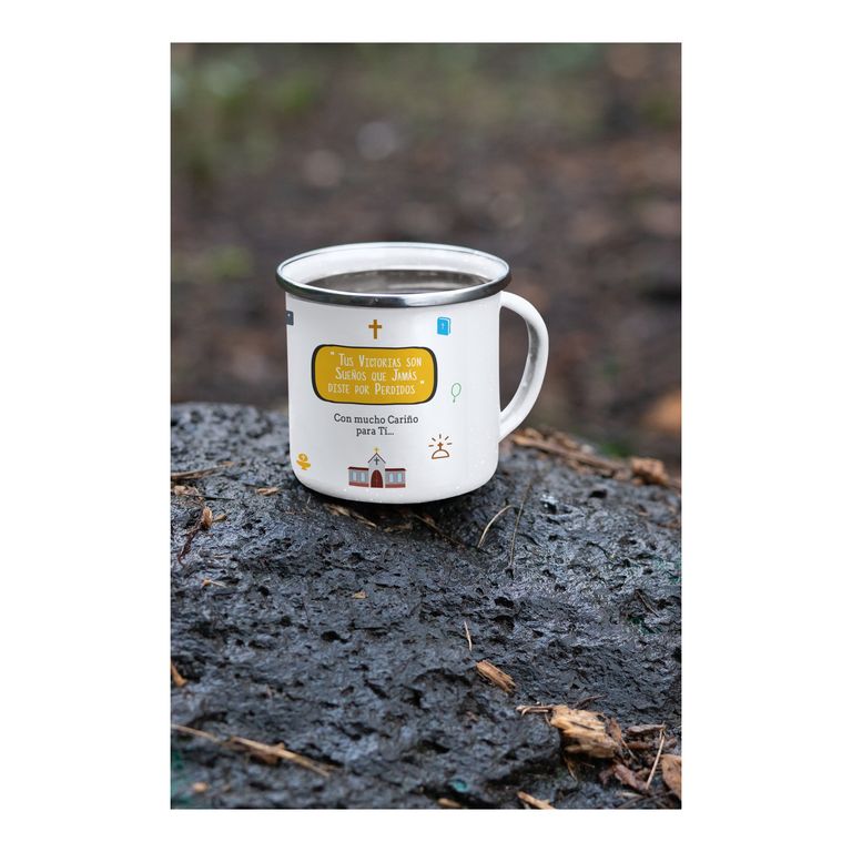 Taza Enlozada Sacerdote - Fe y Fortaleza en Cada Sorbo