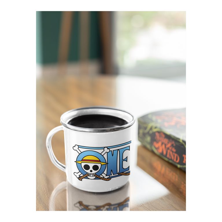 Taza Enlozada Navega con One Piece - Aventura Pirata