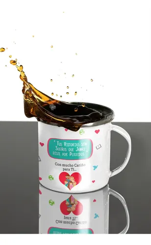 Taza Enlozada Entre Ayuda Y Aromas De Café Trabajador Social