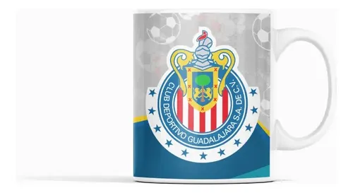 Taza Chivas Orgullo Guadalajara - Futbol Mexicano Blanco