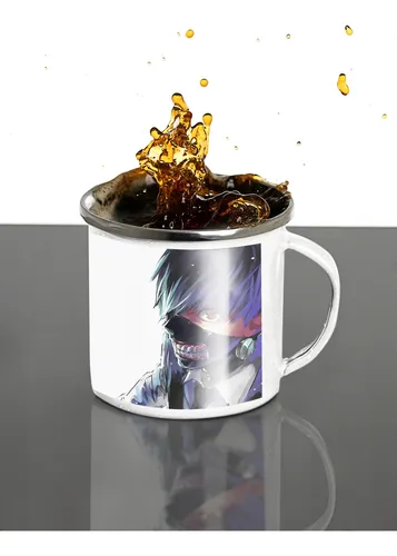 Taza Enlozada Enfréntate Al Terror Con Tokyo Ghoul Blanco Regalo Tokyo Ghoul