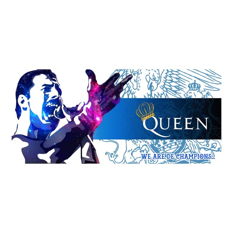 Taza Enlozada Freddy Mercury - Espíritu de Queen
