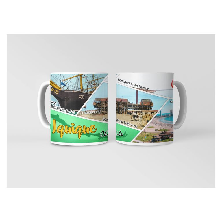 Taza Iquique - Sol y Salitre