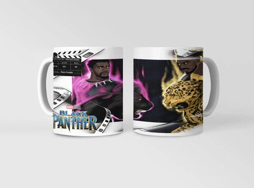 Taza Legado Del Black Panther Blanco