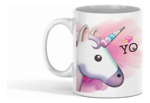 Taza Aventuras De Unicornios Blanco