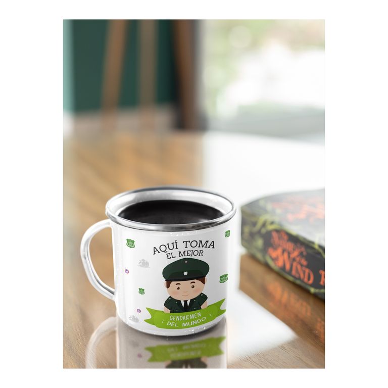 Taza Enlozada Gendarmería - Valor y Vigilancia H