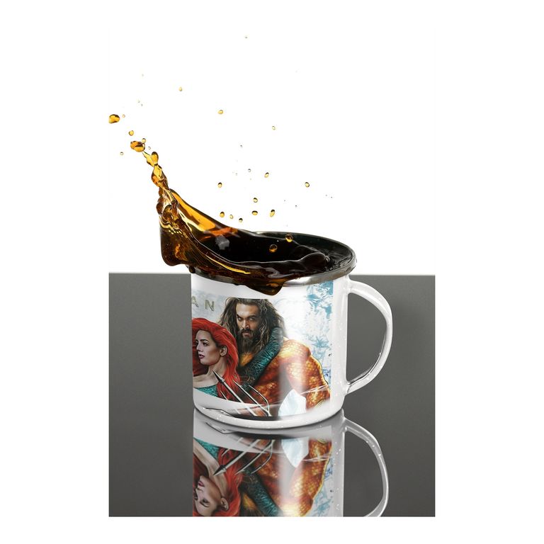 Taza Enlozada Reino de Atlantis - Aquaman