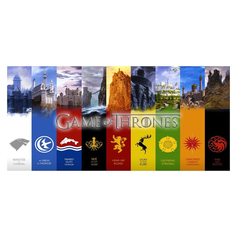 Taza Game of Thrones - Fortalezas y Leyendas