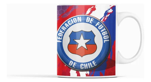 Taza La Roja De Todos - Chile Unido Blanco