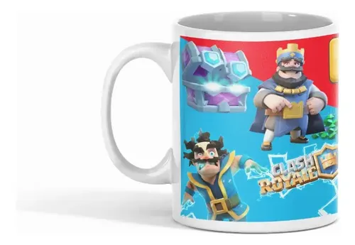 Taza Clash Royale - Batallas Épicas Blanco