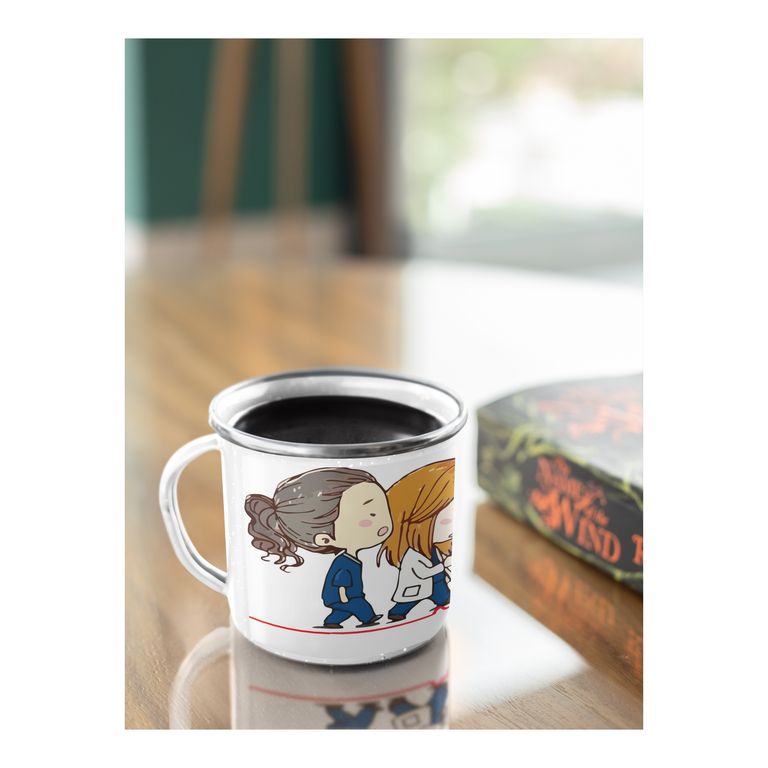 Taza Enlozada Drama Médico en Tu Mesa - Greys Anatomy