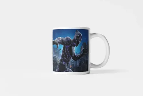 Taza Black Panther - Wakanda Marvel Blanco