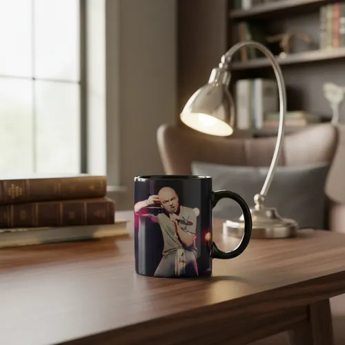 Taza Magica Sumo Luca Prodan Rock Argentino 01 Negro Luca Prodan