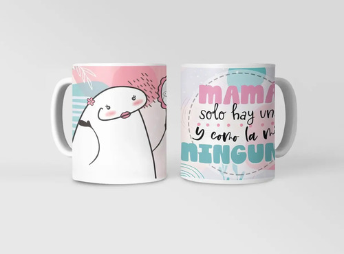 Taza Día De La Madre Flork - Celebración Creativa Blanco