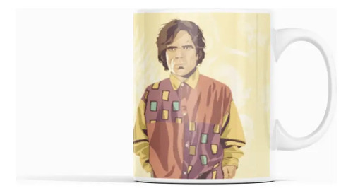 Taza Juego De Tronos - Tronos Con Tyrion Lannister Blanco