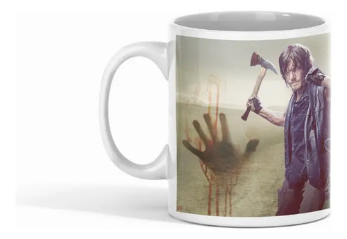 Taza Supervivencia Entre Caminantes Blanco
