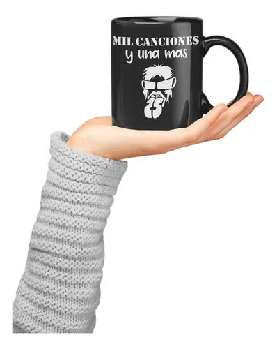 Taza Magica La 25 Bandas De Rock Argentino Negro La 25 Bandas Rock Argentino