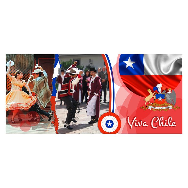 Taza Fiesta Nacional - Viva Chile