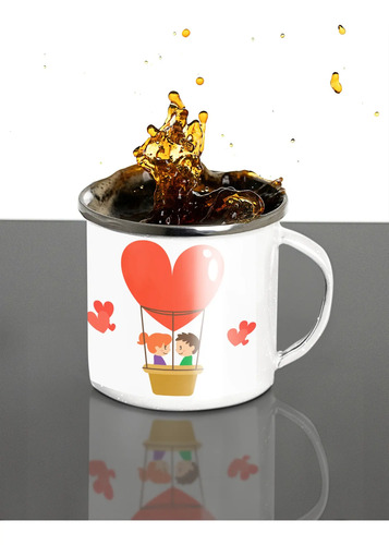 Taza Enlozada Juntos Siempre - Momentos Compartidos Blanco Momentos Compartidos
