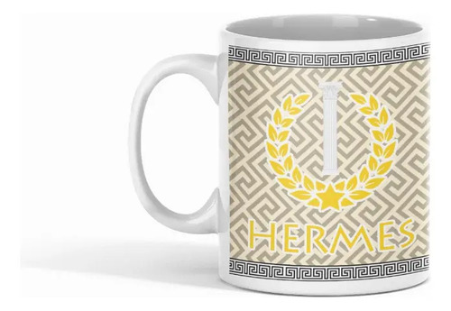Taza Hermes - Mensajes Y Misterios Al Café Blanco