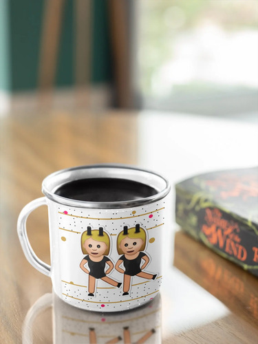 Taza Enlozada Emoticones - Caritas Y Emociones Blanco Regalo Caritas Y Emociones