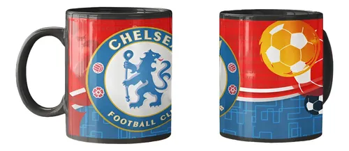 Taza Magica Club Chelsea Futbol Ingles The Blues Londres Negro Fútbol