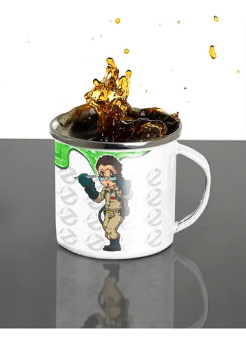 Taza Enlozada Egon Spengler - Mente Maestra De Ghostbusters Blanco Regalo