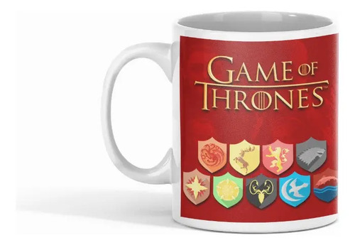 Taza Juego De Tronos - Tronos Con Theon Greyjoy Blanco