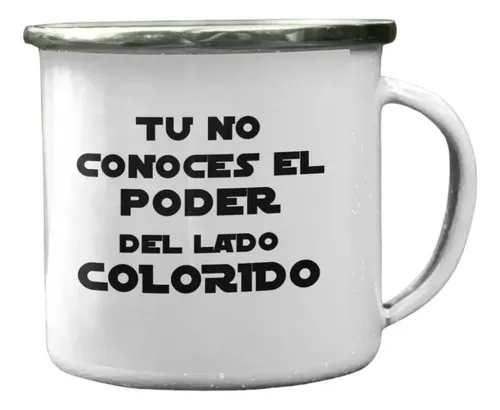 Taza Enlozada Orgullo Galáctico - Dark Vade Blanco Dark Vade