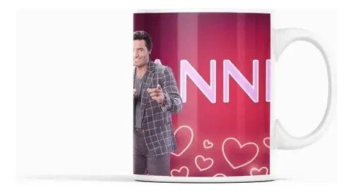 Taza Chayanne - Para Fans De La Música Latina Blanco