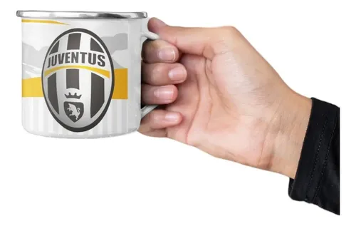 Taza Enlozada Juventus - Pasión En Blanco Y Negro Blanco Futbol Italiano