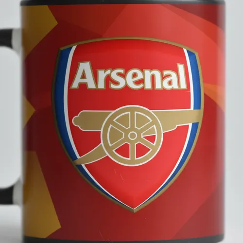 Taza Magica Arsenal F.c Futbol Ingles The Gunners Negro Fútbol