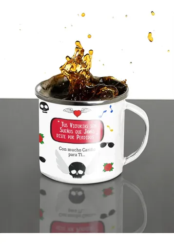 Taza Enlozada El Mejor Rockero - Acordes De Leyenda Blanco Regalo Dia Del Padre