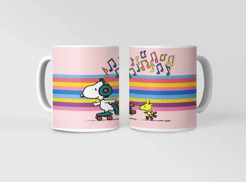 Taza Descubre A Snoopy Y Su Casita Blanco