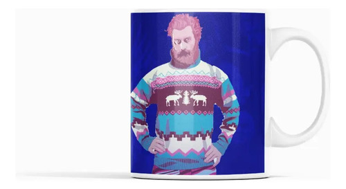 Taza Juego De Tronos - Tronos Con Tormund Blanco