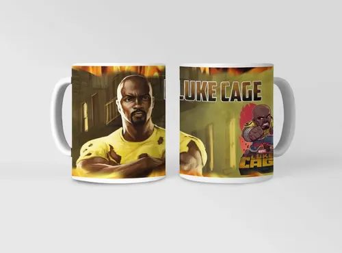 Taza Protector De Harlem - Luke Cage Blanco