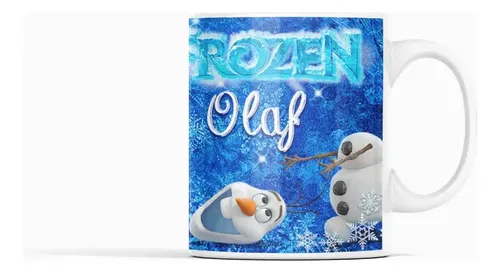Taza Olaf - Calidez Que Revela Frío Blanco