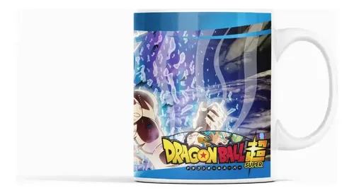 Taza Dragon Ball Ultra Instinct Goku Blanco