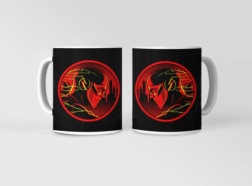 Taza Flash - Velocidad Sobrehumana Blanco