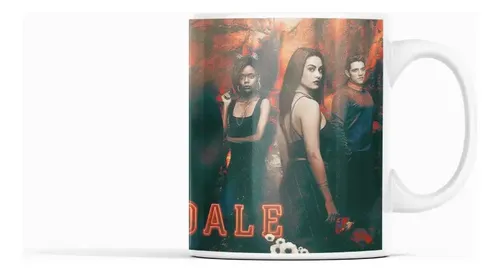 Taza Riverdale - Sombras Y Sospechas Blanco