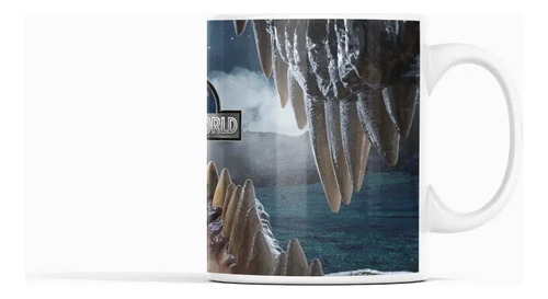 Taza Jurassic World - Dinosaurios Revelados Blanco