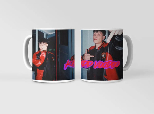 Taza Kidd Voodoo - Artista Urbano Blanco