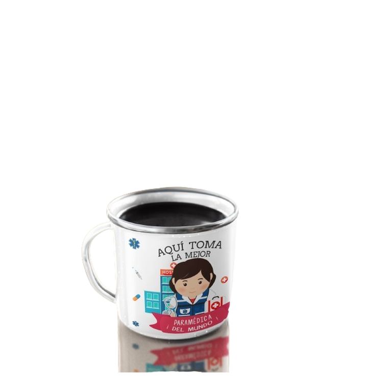Taza Enlozada Café en Emergencias - Vida de Paramédico M