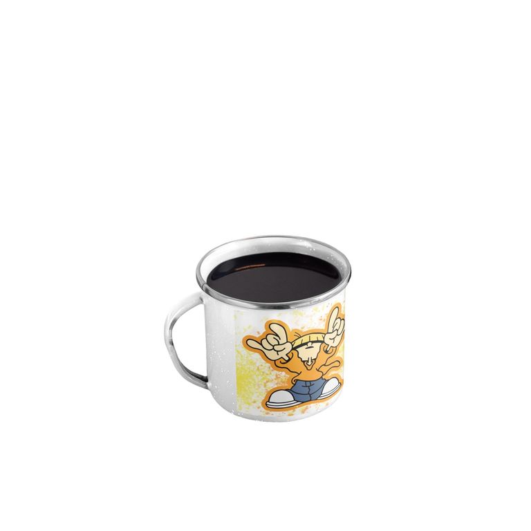Taza Enlozada Número 4 Los Chicos del Barrio KND