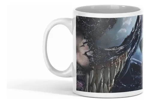 Taza Venom - La Fuerza Del Antihéroe Blanco