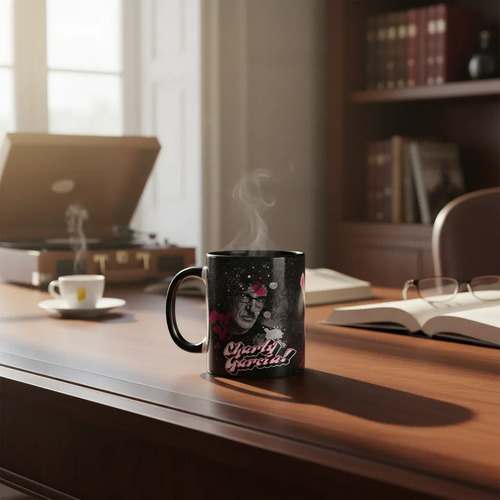 Taza Magica Charly Garcia Rock Argentino Negro Charly Garcia Rock Argentino