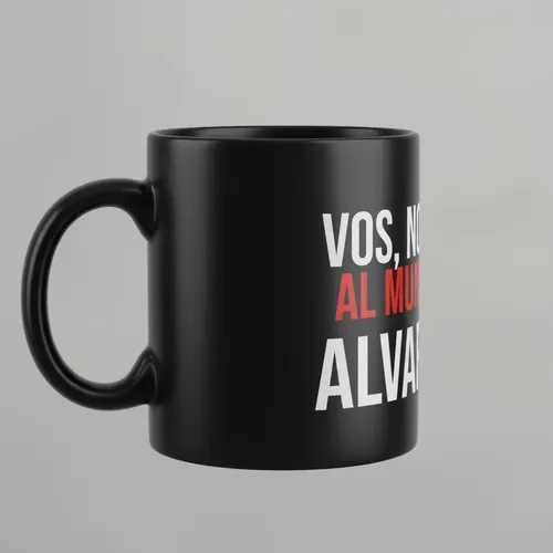 Taza Magica Alma Fuerte Rock Argentino Negro Alma Fuerte Ricardo Iorio