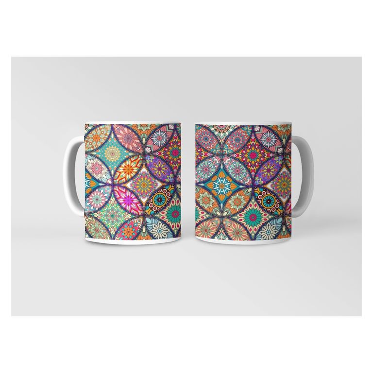 Taza Mandalas - Energía Visual en Transformación