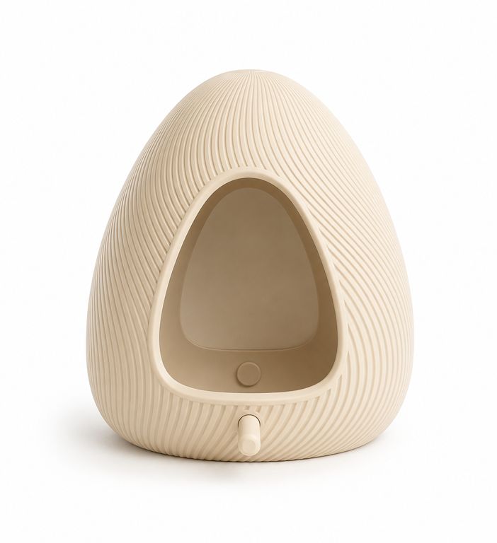Comedero Colgante para Aves Diseño Escandinavo, Resistente y Decorativo